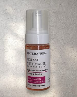 Mousse nettoyante booster éclat